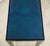Blue Bespoke Ebonized Console With Blue Parchment Top For Sale - Image 8 of 9