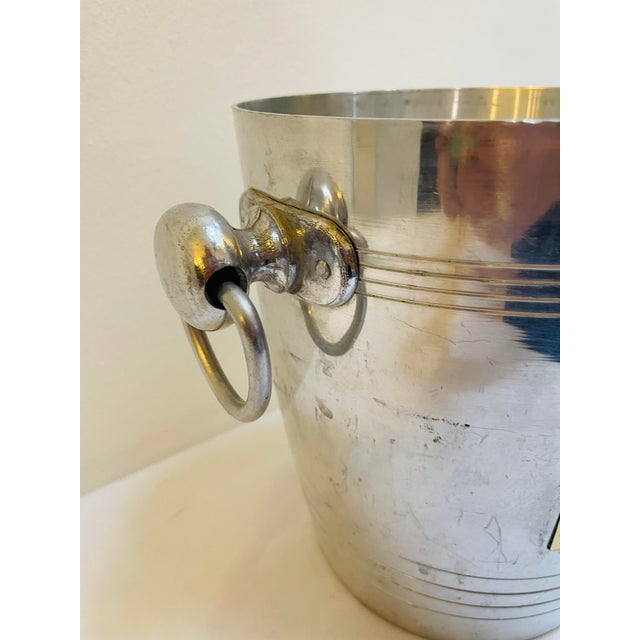 French Aluminum Champagne Cooler from Bricoute Et Cie, France, 1960s, in Good conditions. Designed 1960 to 1969 This piece...