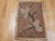 American Vintage American Hand Hooked Rug, Handwoven Moth Pattern, Folk Art Tapestry, 2x3 For Sale - Image 3 of 11