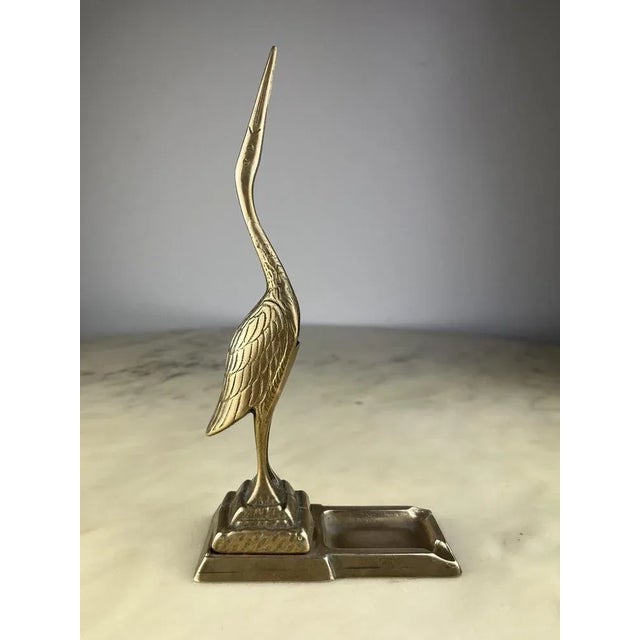 Brass Flamingo Ashtray or Pot Holder, Italy, 1960s For Sale - Image 10 of 11