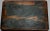 Wood Early 20th Century Walnut and Cedar Wooden Inlay Box With Leather Hinges For Sale - Image 7 of 10