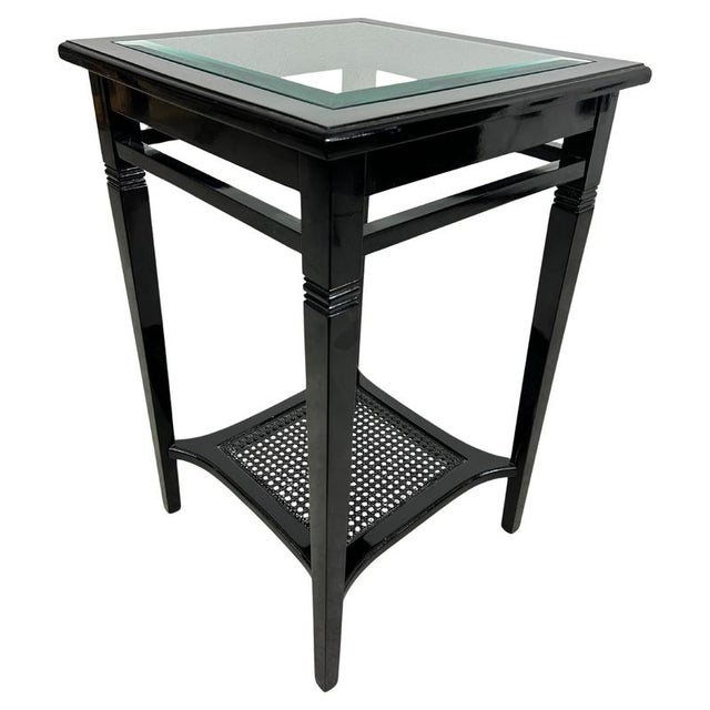 Secession Black Side Table, 1920s For Sale - Image 10 of 10