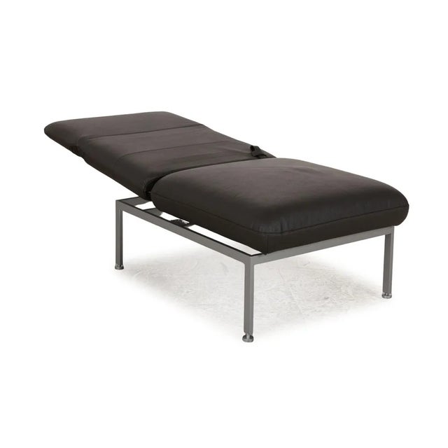 Leather Lounge Chair in Grey from Brühl Roro For Sale - Image 9 of 13