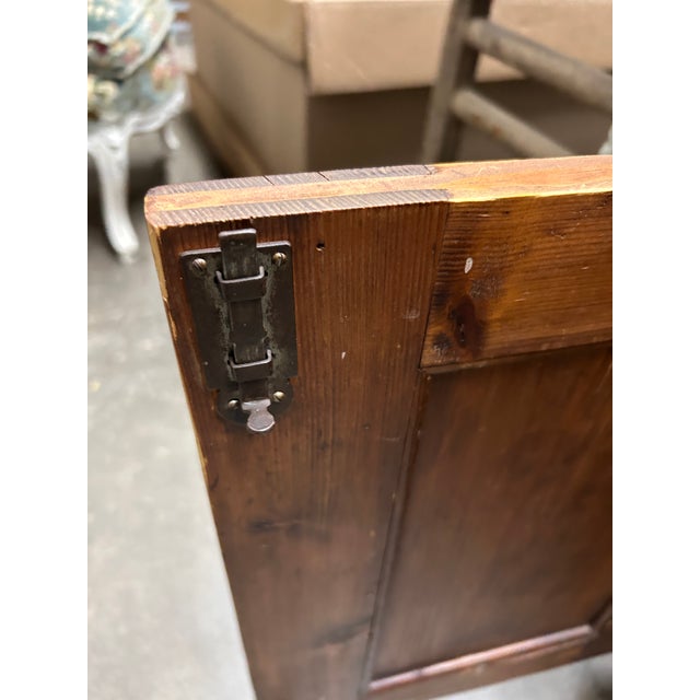 Wood Antique Eastern European Sideboard Cabinet For Sale - Image 7 of 7