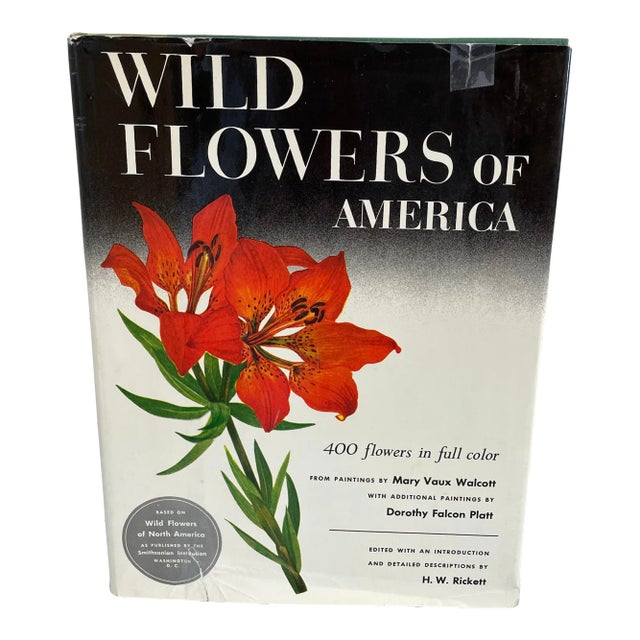 1978 “Wild Flowers of America” Illustrated Book For Sale
