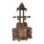 19th Century Victorian Gothic Style Ornate Cast Iron Hall Stand & Cabinet For Sale