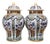 Polychrome Lidded Vases by De Sphinx, 1970s, Set of 2 For Sale - Image 11 of 11