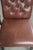 Chesterfield Dining Chairs in Cowhide Leather, Set of 6 For Sale - Image 6 of 14