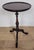 Victorian English Tripod Circular Wine Table in Mahogany, 1890 For Sale - Image 9 of 13