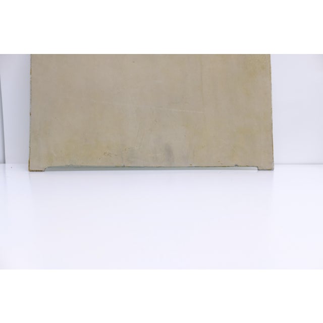 Silver Brutalist Aluminum Wall Mirror, 1970s For Sale - Image 8 of 8