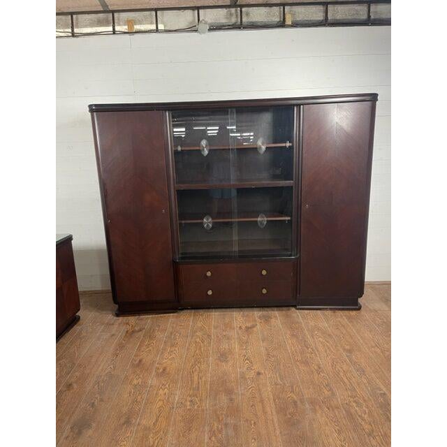 This is a complete office set by thonet. The writing desk and bookcase are made according to the customer’s wishes. The...