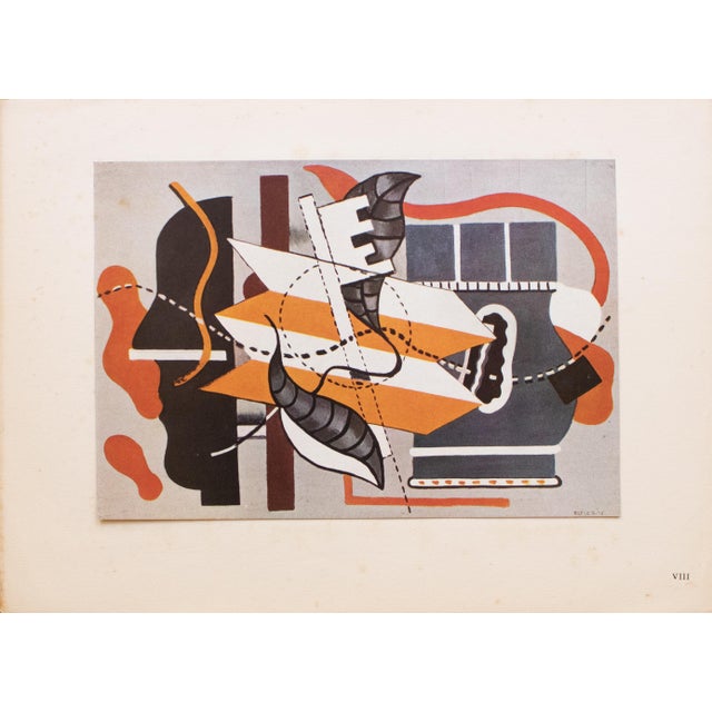 Paper 1948 After Fernand Léger "Dotted Still Life", First Edition Period Offset Lithograph For Sale - Image 7 of 7