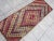 1960s Multicolored Vintage Custom & Modern Runner Rug For Sale - Image 6 of 11
