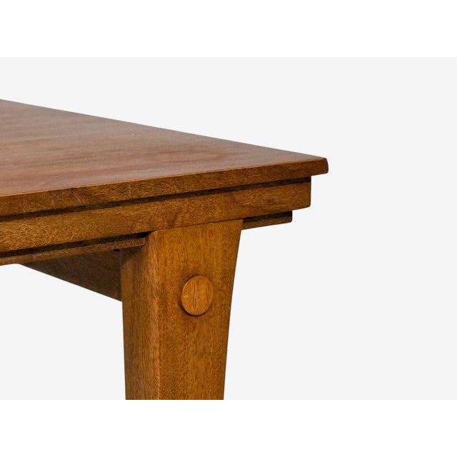 t.h. Robsjohn-Gibbings, Rare Trapeza End Tables, Walnut, Greece, 1937 For Sale - Image 16 of 18