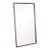 John Kapel Tall Walnut Framed Wall Mirror For Sale