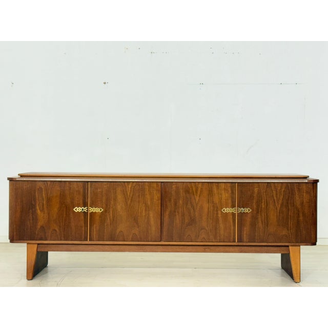 Mid-Century Lowboard with Drawers, 1960s For Sale - Image 9 of 14