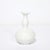 This elegant Mid-Century Stylized White Lotus Form Flower Porcelain Vase by Meissen originated in Germany, circa 1960. The...