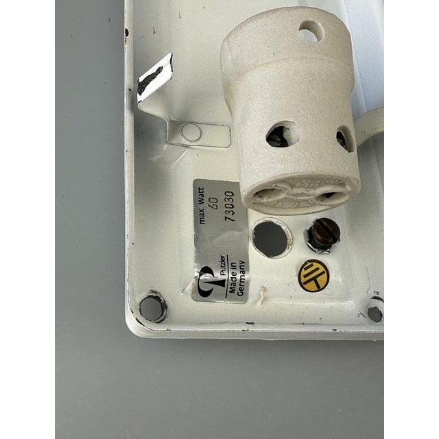 Space Age Wall Lamp in Glass and Metal from Peill & Putzler, Germany, 1960s For Sale - Image 17 of 18