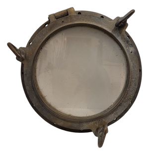 Ship's Porthole in Bronze, England, 1920s-1930s