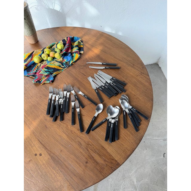 Vintage Sigill Cutlery by Olle Gyllang for Ikea, 2000s, Set of 36 For Sale - Image 3 of 18