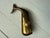 Vintage Solid Brass Nautical Whale Paperweight Sculpture For Sale - Image 9 of 11