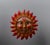 Hand-carved sun with double face. The sun is double-sided, it is handmade work.