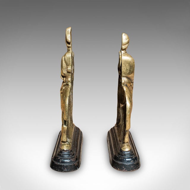 Late 19th Century Pair of Antique Mounted Horse Rider Bookends, English, Book Rests, Victorian For Sale - Image 5 of 10
