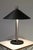 Late 20th Century Postmodern Table Lamp with Black Cone Shade and Brushed Aluminum Stem, 1980s For Sale - Image 5 of 13