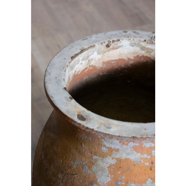 French Pair of 19th Century French Cast Iron Jars For Sale - Image 3 of 9