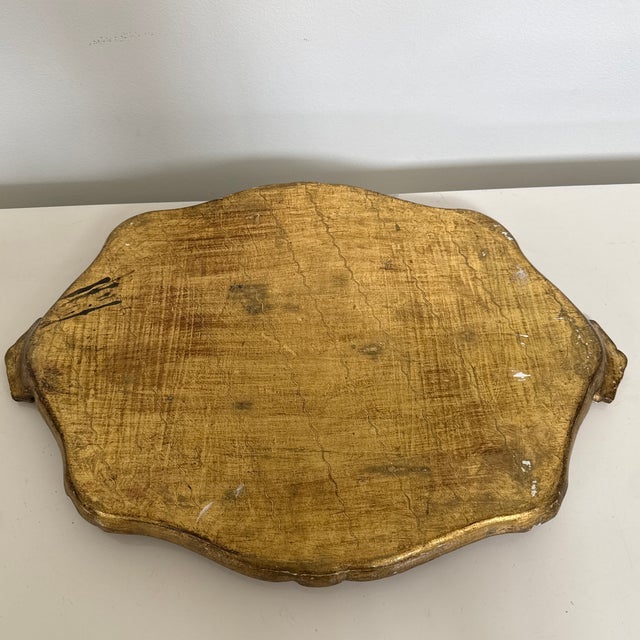 1960s Regency Wood Painted Tray For Sale In Miami - Image 6 of 7