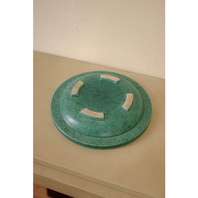 1950s Argenta Stoneware Plate by Gustavsberg For Sale - Image 5 of 7