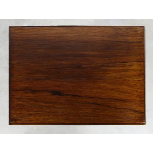 Art Deco French Oak Side Table, 1920s For Sale - Image 10 of 11