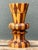 Vintage Geometric Wood Marquetry Vase For Sale - Image 10 of 12