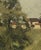 César Alphonse Bolle, House Seen from Above, Oil on Canvas For Sale - Image 5 of 8