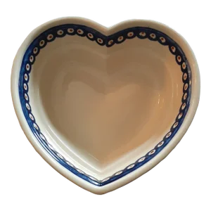 1960s Boleslaweic Heart Shaped Bakeware, Made in Poland