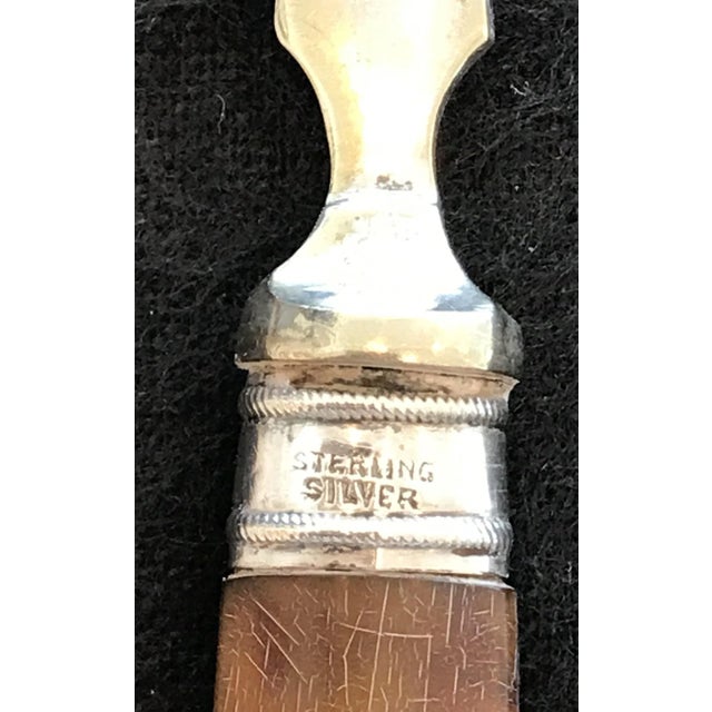 Antique Silverplate British Bread Fork (Hallmarks) For Sale In Portland, ME - Image 6 of 10