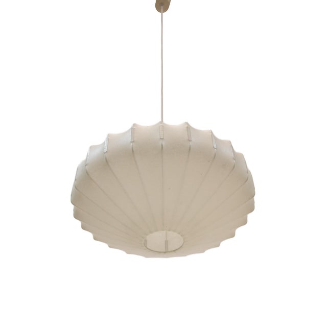 German Goldkant Cocoon Pendant Lamp by Friedel Wauer, 1960s For Sale - Image 4 of 10