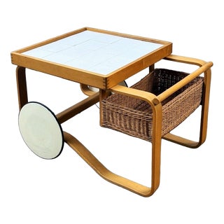 Model 900 Serving Trolley by Alvar Aalto for Artek, 1960 For Sale