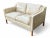 Danish Modern Patinated Tan Leather Loveseat in the Style of Børge Moge For Sale - Image 4 of 18