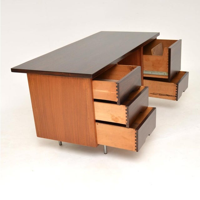 Vintage Hilleplan Desk attributed to Robin Day, 1950s For Sale - Image 4 of 13