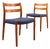 Danish Model No. 84 Chairs in Teak by Niels Otto Möller, 1960s, Set of 2 For Sale