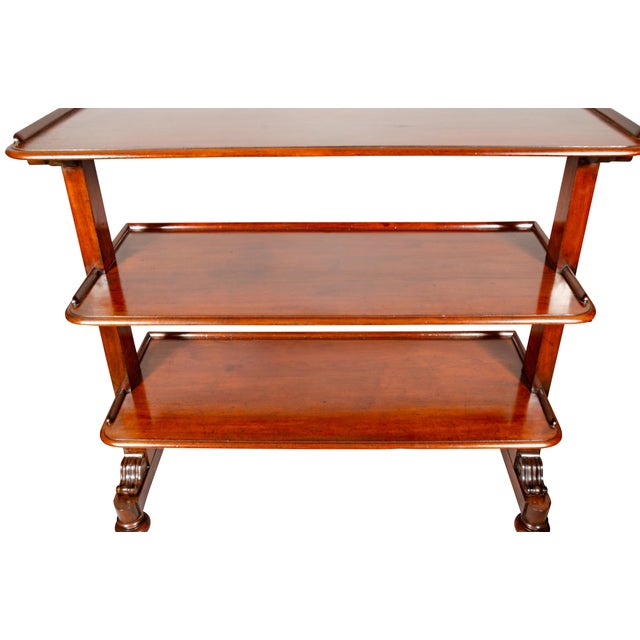 Regency Mahogany Trolley For Sale - Image 9 of 12
