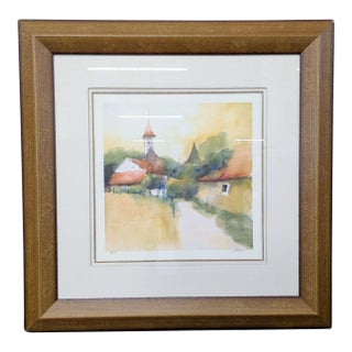 L. Wagner Signed Limited Edition “Sun’s Kiss I” Giclée by Lisa Violetto Designs, Framed For Sale