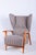 Art Deco Wingchair in Beech, Czech, 1940s For Sale - Image 12 of 12