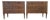 Late 20th Century Pair of Italian Directoire Faux-6 Drawer Walnut Bachelor Chests, 2 Pieces For Sale