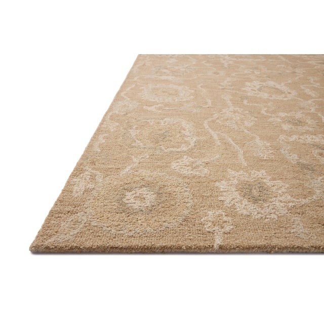 Traditional Chris Loves Julia x Loloi Dorothea Sand / Pebble 8'-6" x 11'-6" Area Rug For Sale - Image 3 of 6