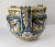 Mid-Century Italian Faience Majolica Pottery Jardiniere Planter For Sale - Image 9 of 18