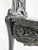 Early 20th Century Chinese Heavily Carved Ebonized Chair With Art Nouveau Influence, Greek Key Trim For Sale - Image 11 of 15