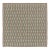 Rug & Kilim’s Scandinavian Style Square Flatweave With Brown and Blue Geometry For Sale
