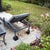 Restoration Hardware Antibes Zinc Chaise Lounge Chairs With Cushions ($1500 for Pair $750 Each) For Sale - Image 10 of 11